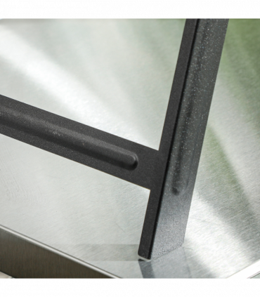 Outsunny Portable Charcoal Grill with Pull-Out Charcoal Basin