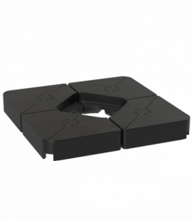 Outsunny Umbrella Weights for Offset Parasols, 64kg Sand/55kg Water Filled