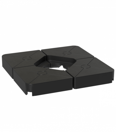 Outsunny Umbrella Weights for Offset Parasols, 64kg Sand/55kg Water Filled