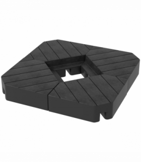 Outsunny Umbrella Weights for Offset Parasols, 80kg Sand or 60kg Water Filled