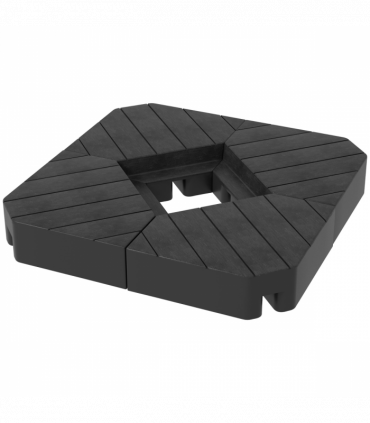 Outsunny Umbrella Weights for Offset Parasols, 80kg Sand or 60kg Water Filled