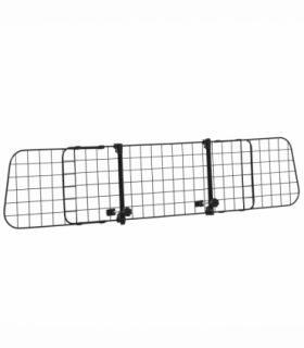 PawHut Heavy Duty Pet Dog Car Barrier Adjustable Ventilated Mesh Wire Guard