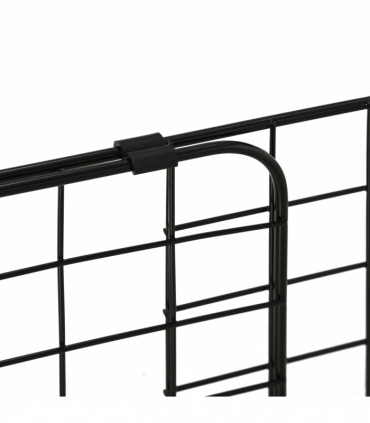 PawHut Heavy Duty Pet Dog Car Barrier Adjustable Ventilated Mesh Wire Guard