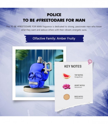 Police To Be Freetodare Man Eau De Toilette Spray 40ml