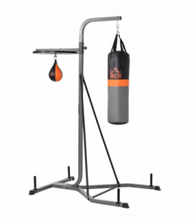 Punchbag & Speedball Boxing Station Frame Freestanding Training Home HOMCOM