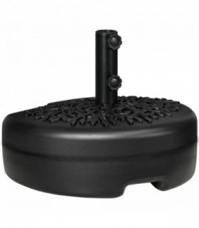 Robust Umbrella Base - Water-Filled Stability for 3.8-4.8cm Poles