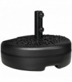 Robust Umbrella Base - Water-Filled Stability for 3.8-4.8cm Poles