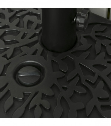 Robust Umbrella Base - Water-Filled Stability for 3.8-4.8cm Poles