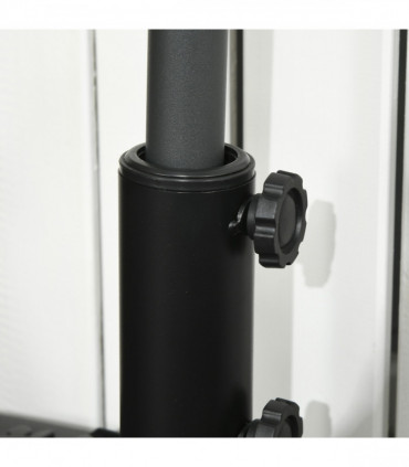 Robust Umbrella Base - Water-Filled Stability for 3.8-4.8cm Poles