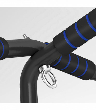 SPORTNOW Multi-Grip Pull Up Bar, Chin Up Bar Doorway with Non-Slip Grips