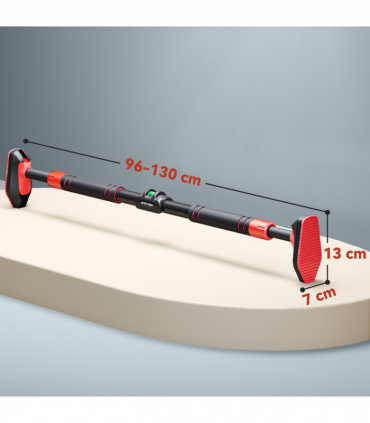 SPORTNOW Pull Up Bar Doorway from 96-130 cm (37.8"-51.2"), No Screws