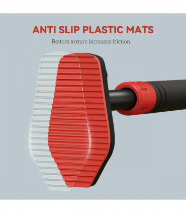 SPORTNOW Pull Up Bar Doorway from 96-130 cm (37.8"-51.2"), No Screws