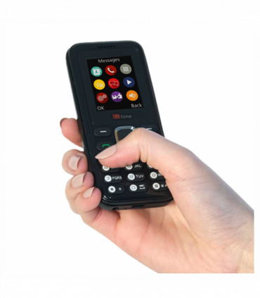 TTfone TT150 Black Dual SIM Mobile with USB Cable