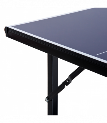 Tennis Table Ping Pong Foldable with Net Game Steel 183cm Indoor, Blue HOMCOM