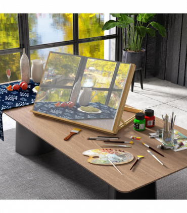 Vinsetto Desktop Table Easel Adjustable Table Top Easel for Adults Beginners