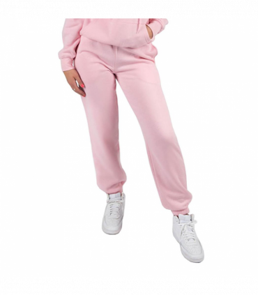 Wellworth Women's Loungewear hoodie & joggers two-piece set, Baby Pink M