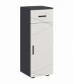 kleankin Bathroom Storage Cabinet, Slim Bathroom Cabinet with Soft Close Door