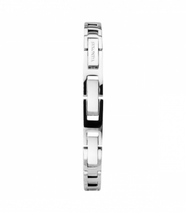 Sekonda Seksy Ladies Bling Round White Dial & silver stone Stainless Steel Bracelet Strap Watch
