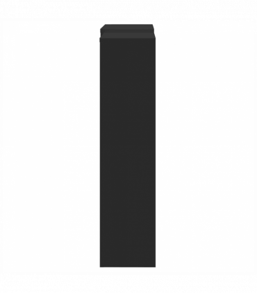 vidaXL Radiator Cover Black 205x21.5x83.5 cm Engineered Wood