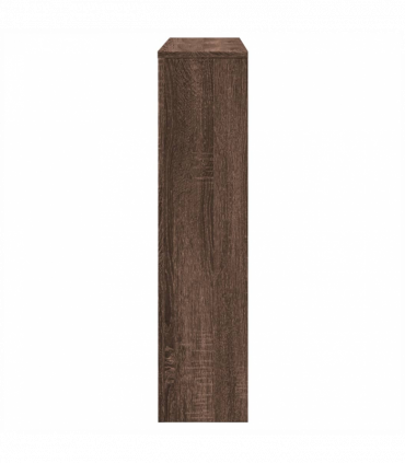 vidaXL Radiator Cover Brown Oak 175x20x82 cm Engineered Wood