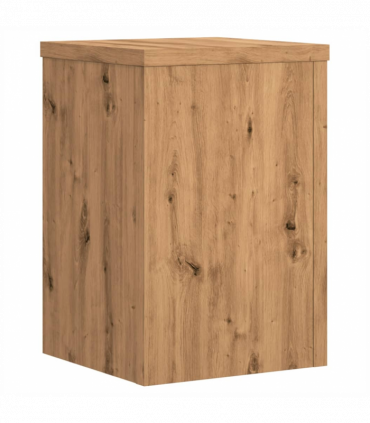 vidaXL Plant Stands 2 pcs Artisian Oak 25x25x35 cm Engineered Wood