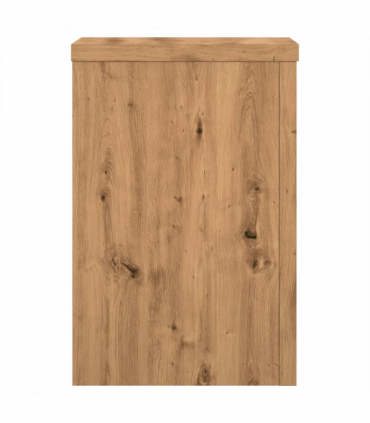 vidaXL Plant Stands 2 pcs Artisian Oak 25x25x35 cm Engineered Wood