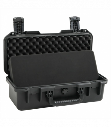 vidaXL Portable Flight Case Black 46.5x21.5x17.5 cm PP