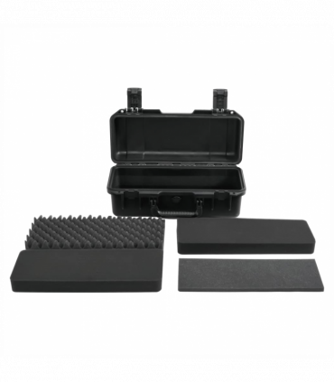 vidaXL Portable Flight Case Black 46.5x21.5x17.5 cm PP