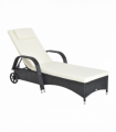 Rattan Sun Lounger