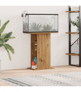 vidaXL Aquarium Stand Artisan Oak 36x60.5x72.5 cm Engineered Wood