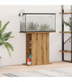 vidaXL Aquarium Stand Artisan Oak 36x75x72.5 cm Engineered Wood