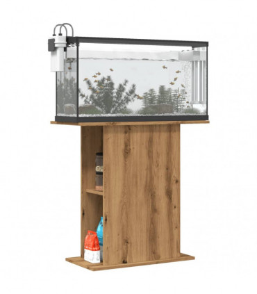 vidaXL Aquarium Stand Artisan Oak 36x75x72.5 cm Engineered Wood