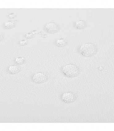 5 Tablecloths White 130 x 130 cm