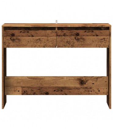 vidaXL Console Table Old Wood 100x35x76.5 cm Engineered Wood