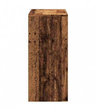 vidaXL Console Table Old Wood 100x35x76.5 cm Engineered Wood