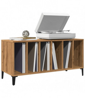 vidaXL Record Cabinet Artisan Oak 100x38x48 cm Engineered Wood