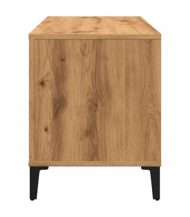 vidaXL Record Cabinet Artisan Oak 100x38x48 cm Engineered Wood