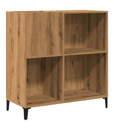 vidaXL Record Cabinet Artisan Oak 84.5x38x89 cm Engineered Wood