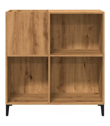 vidaXL Record Cabinet Artisan Oak 84.5x38x89 cm Engineered Wood