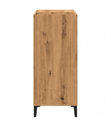 vidaXL Record Cabinet Artisan Oak 84.5x38x89 cm Engineered Wood