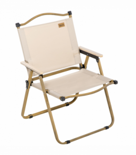Durable Folding Camping Chair with Steel Frame - Ideal for Outdoor Events