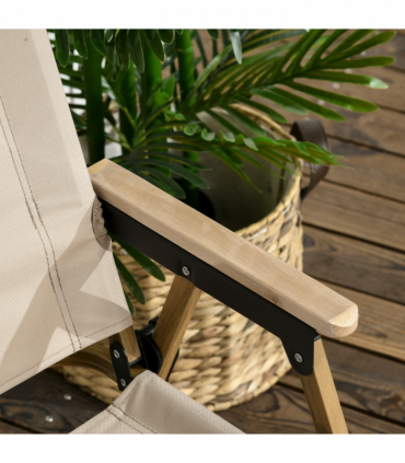 Durable Folding Camping Chair with Steel Frame - Ideal for Outdoor Events