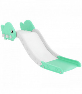 AIYAPLAY Kids Sofa Slide, Toddler Slide with 130cm Extended Length, Green