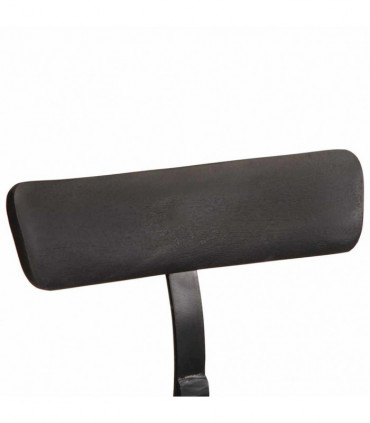 vidaXL Bar Stools 2 pcs Black 49x43x88 cm Solid Wood Mango