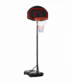 Adjustable Basketball Hoop Stand w/ Wheels, Stable Base HOMCOM