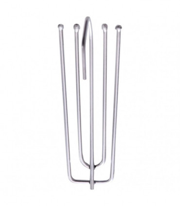 Blackout Curtain with Hooks Black 290x245 cm