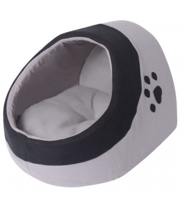 Cat Cubby Grey and Black M