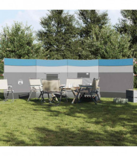 vidaXL Camping Windbreak Blue 510x153 cm Waterproof