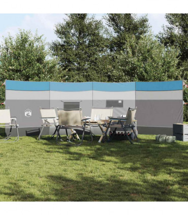 vidaXL Camping Windbreak Blue 510x153 cm Waterproof