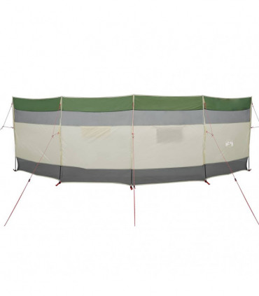 vidaXL Camping Windbreak Green 510x153 cm Waterproof